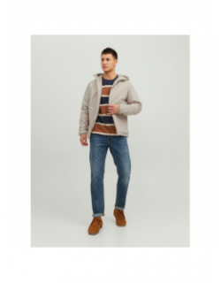 Blouson blunew kane beige homme - Jack & Jones