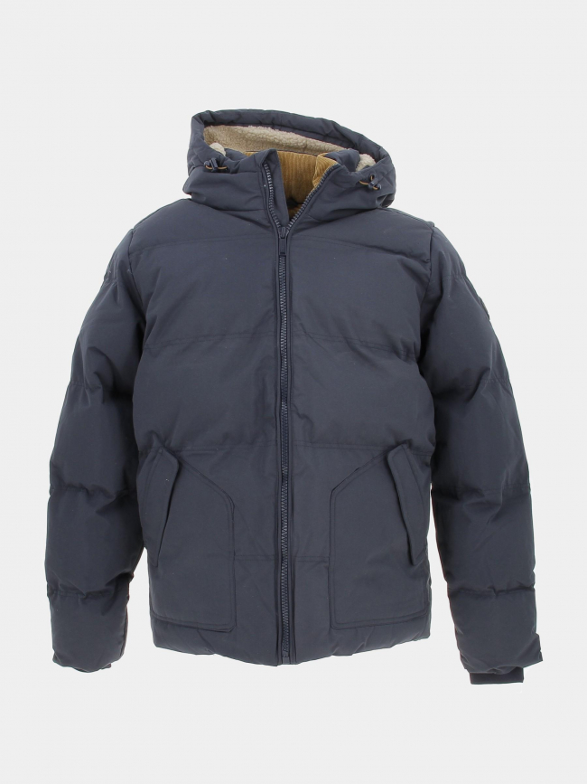 Parka chicago bleu marine homme - Deeluxe