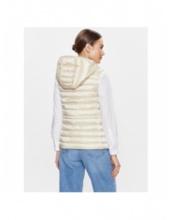 Doudoune sans manche beige femme - Tommy Hilfiger