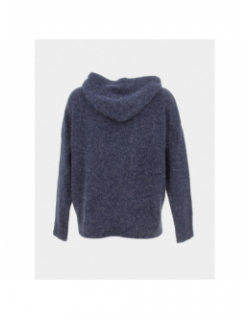 Pull sweat en maille cassie bleu marine femme - Teddy Smith