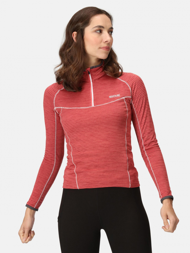 T-shirt technique yonder rouge femme - Regatta