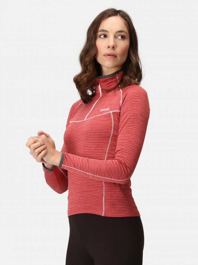 T-shirt technique yonder rouge femme - Regatta