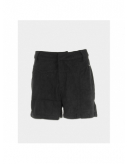 Short velours nenufa noir femme - Deeluxe