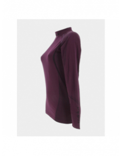 T-shirt manches longues baselayer pro violet femme - Rukka