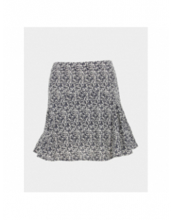 Jupe short à motifs onourisgy bleu fille - Le Temps Des Cerises