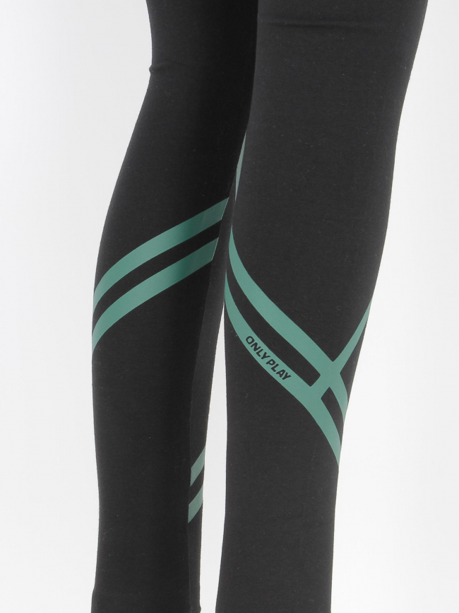 Legging bondy vert noir femme - Only