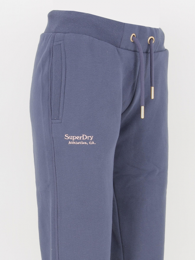 Jogging essential logo bleu marine femme - Superdry