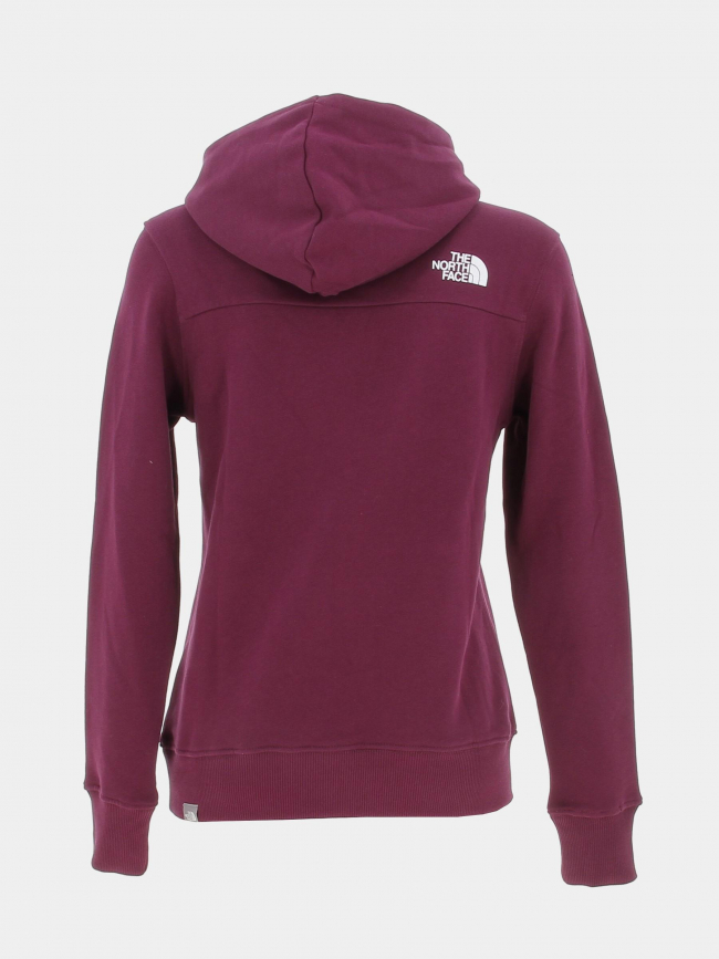 Sweat à capuche simple dome violet femme - The North Face