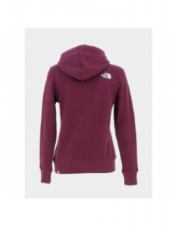 Sweat à capuche simple dome violet femme - The North Face