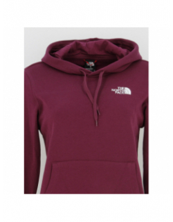 Sweat à capuche simple dome violet femme - The North Face