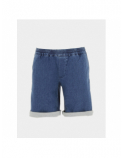 Short en jean élastique bleu homme - Serge Blanco