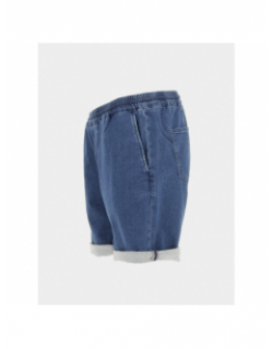 Short en jean élastique bleu homme - Serge Blanco