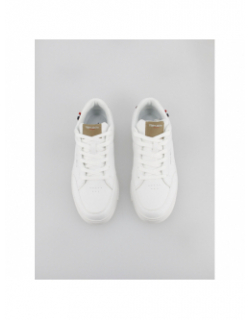 Baskets retro tennis blanc homme - Teddy Smith