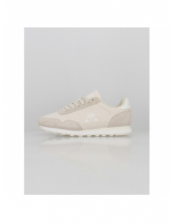 Baskets astra premium beige femme - Le Coq Sportif