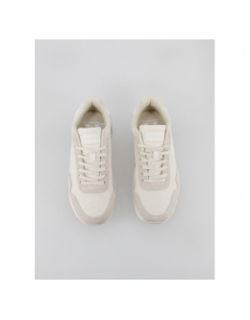 Baskets astra premium beige femme - Le Coq Sportif