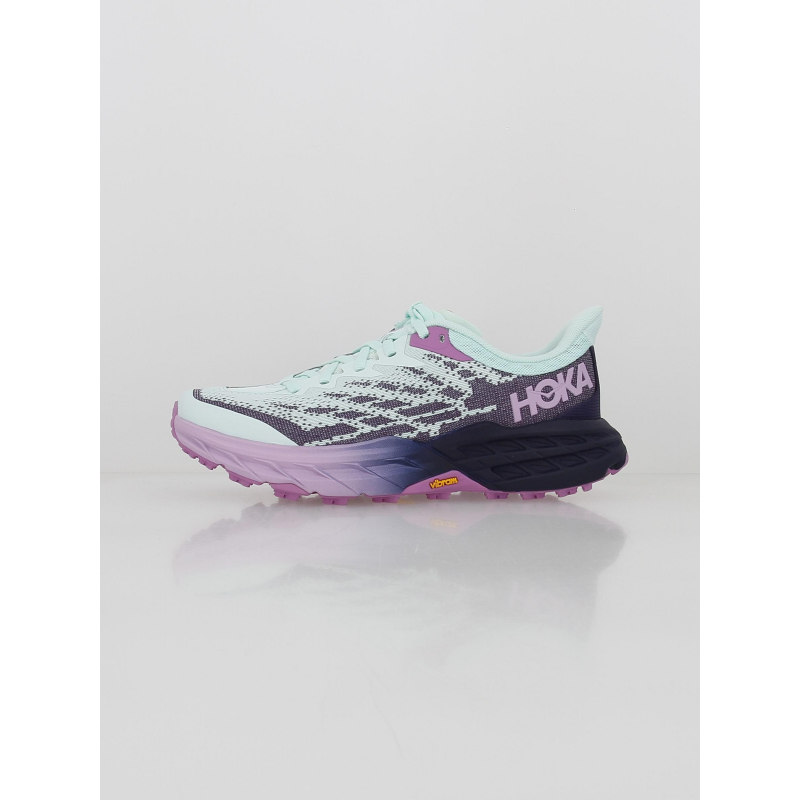 Chaussures de trail speedgoat 5 bleu violet femme - Hoka