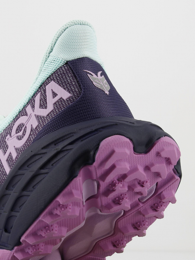 Chaussures de trail speedgoat 5 bleu violet femme - Hoka