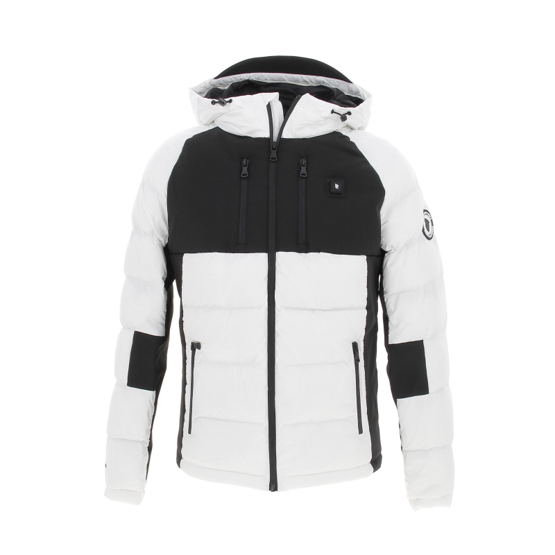 Doudoune chauffante andorre blanc homme - Comme Des Loups