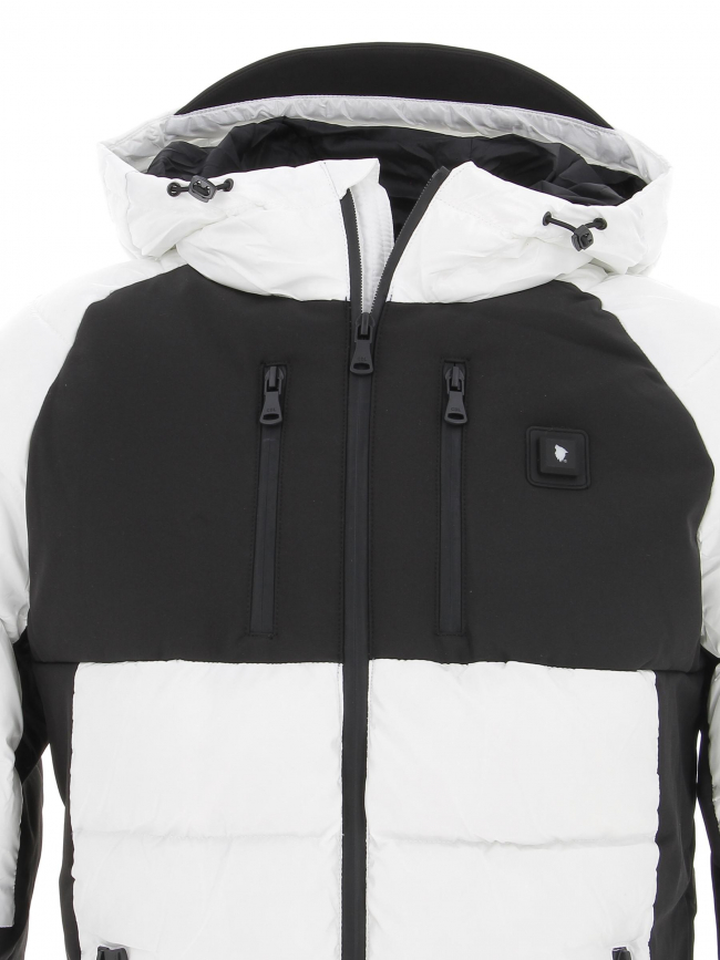 Doudoune chauffante andorre blanc homme - Comme Des Loups