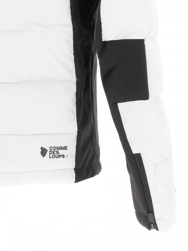 Doudoune chauffante andorre blanc homme - Comme Des Loups