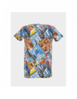 T-shirt éco mosaique marocaine multicolore garçon - Guess