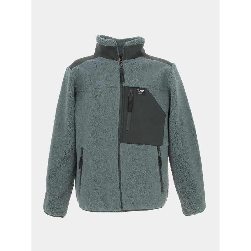 Veste sherpa polaire ardem vert homme - Icepeak