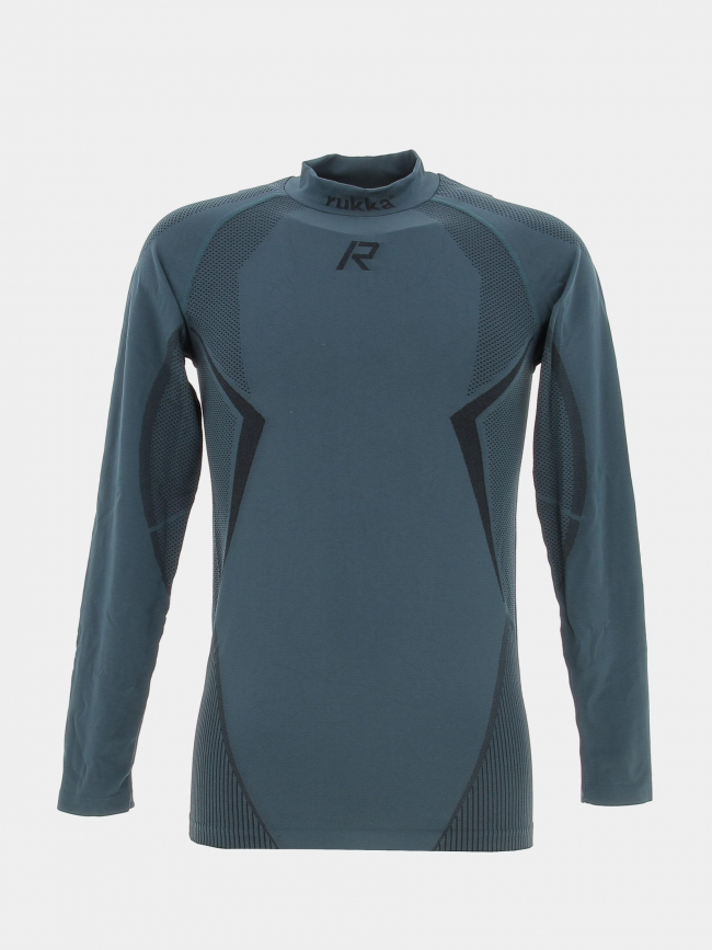 T-shirt manches longues baselayer pro vert homme - Rukka