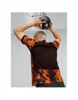 Maillot de football OM camouflage orange homme - Puma