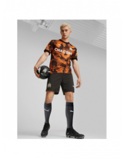 Maillot de football OM camouflage orange homme - Puma