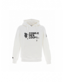 Sweat à capuche janeiro blanc homme - Comme Des Loups