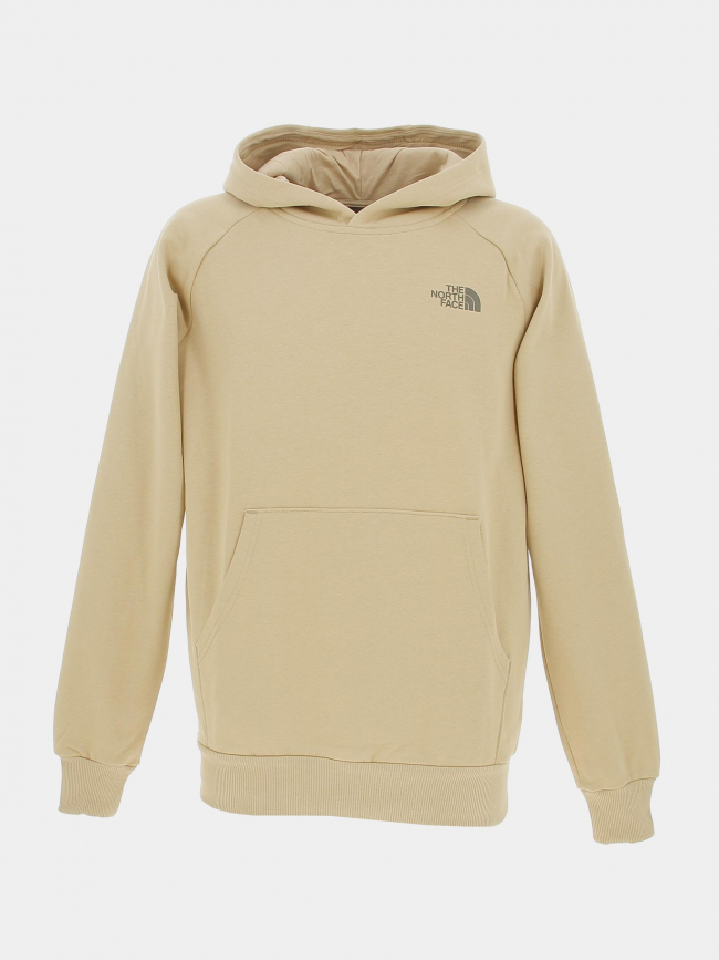 Sweat à capuche raglan redbox beige homme - The North Face