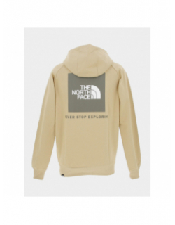 Sweat à capuche raglan redbox beige homme - The North Face