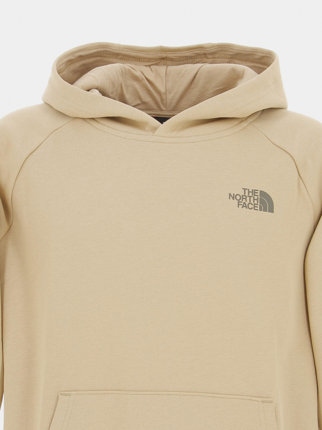 Sweat à capuche raglan redbox beige homme - The North Face