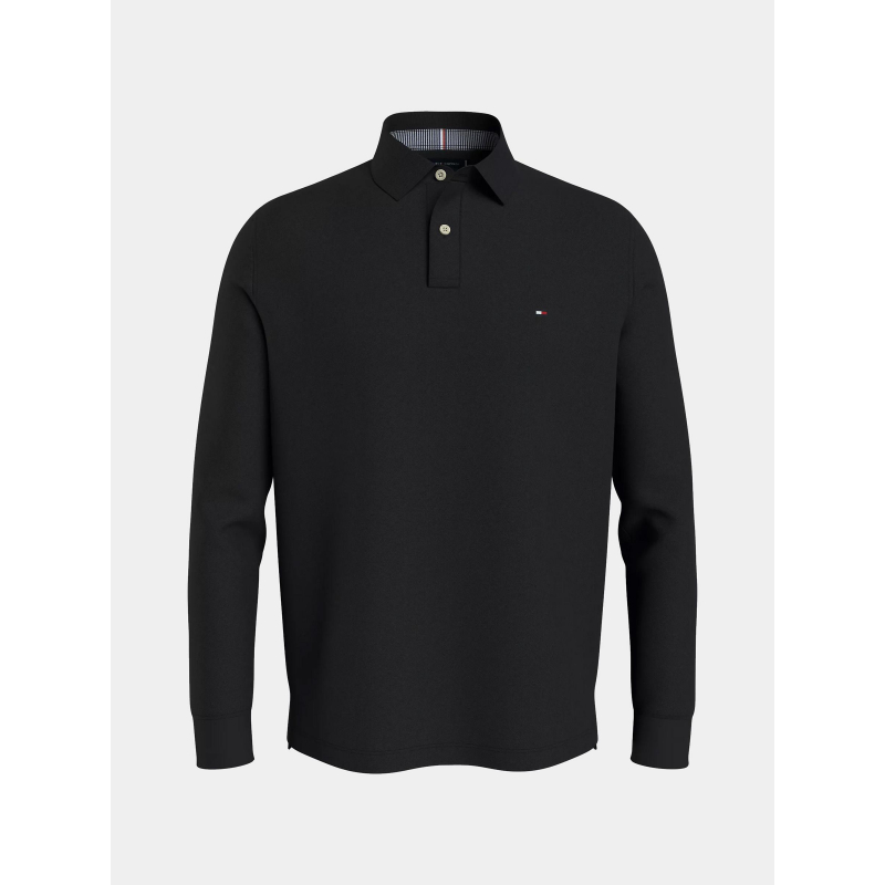 Polo manches longues regular 1985 noir homme - Tommy Hilfiger