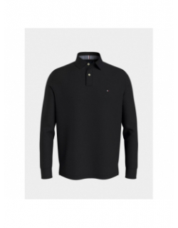 Polo manches longues regular 1985 noir homme - Tommy Hilfiger