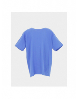 T-shirt basic uni heavy bleu enfant - Gildan