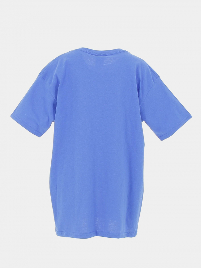 T-shirt basic uni heavy bleu enfant - Gildan