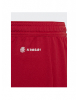 Short de football ent22 rouge enfant - Adidas