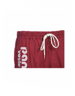 Short uni A bordeaux/blanc - Panzeri