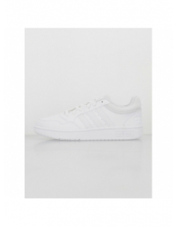 Baskets basses hoops blanc femme - Adidas