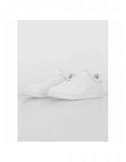 Baskets basses hoops blanc femme - Adidas