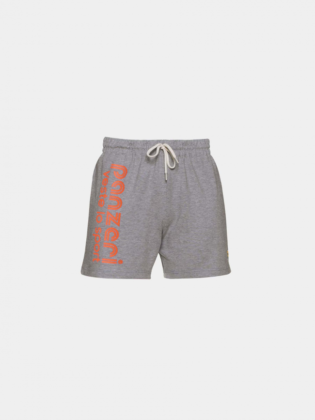 Short uni A gris/orange - Panzeri