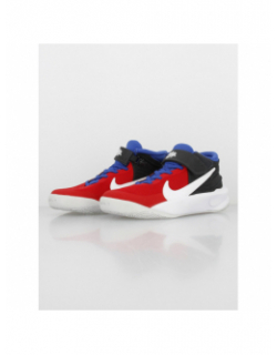 Chaussures de basketball team hustle rouge garçon - Nike