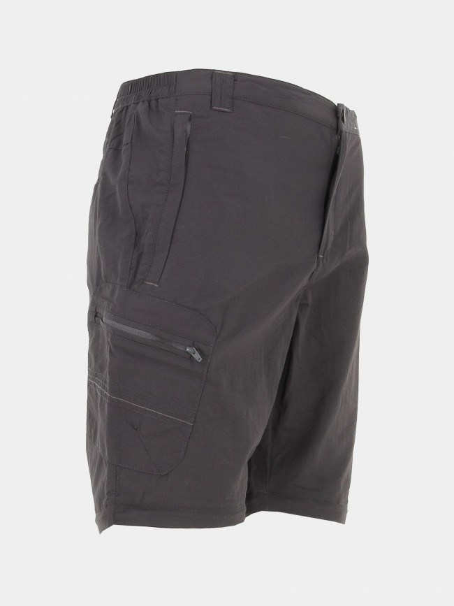 Pantalon short de randonnée leesville noir homme - Regatta