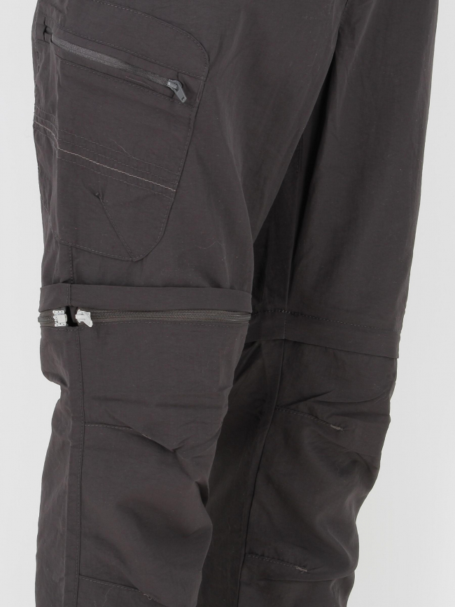 Pantalon short de randonnée leesville noir homme - Regatta