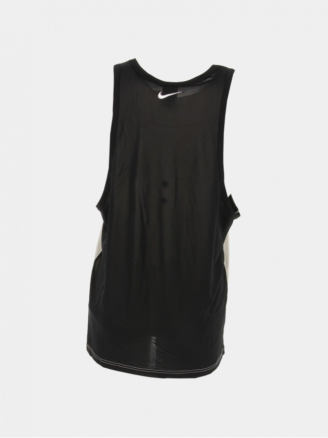 Maillot de basketball dri-fit starting blanc noir homme - Nike