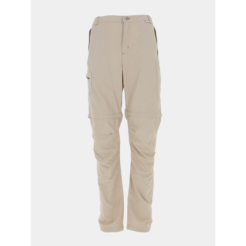 Pantalon short de randonnée leesville beige homme - Regatta