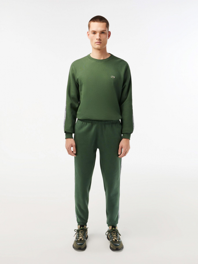 Jogging core graphics bande logo vert homme - Lacoste