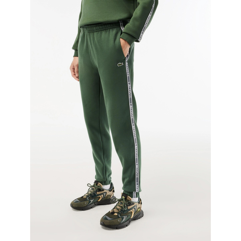 Jogging core graphics bande logo vert homme - Lacoste