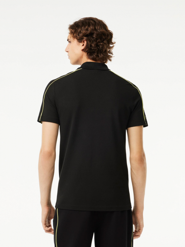 Polo active manches logo noir homme - Lacoste